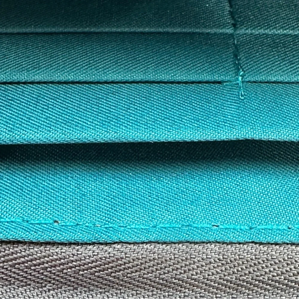 Travelon RFID Blocking Zip-Around Slim Wallet - Heather Grey & Teal